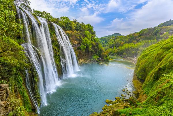 大自然之美——瀑布