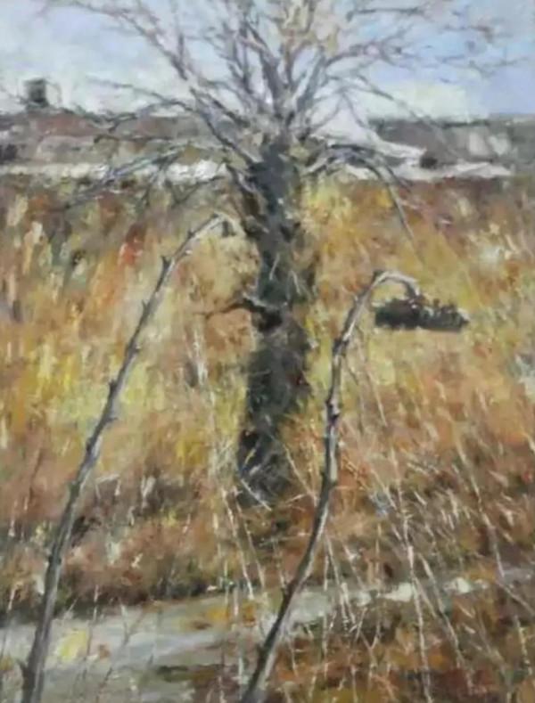 油畫家胡永斌作品