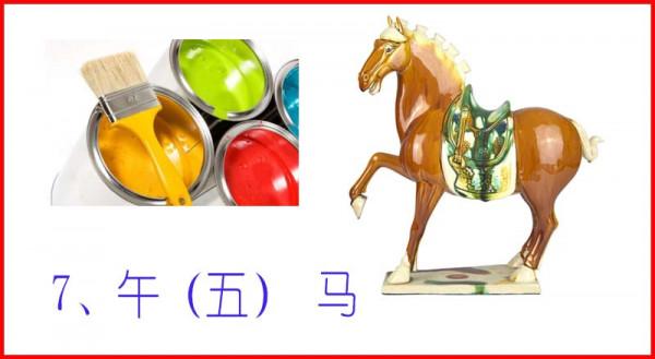 圖畫記憶十二生肖與地支 圖畫記憶十二生肖與地支