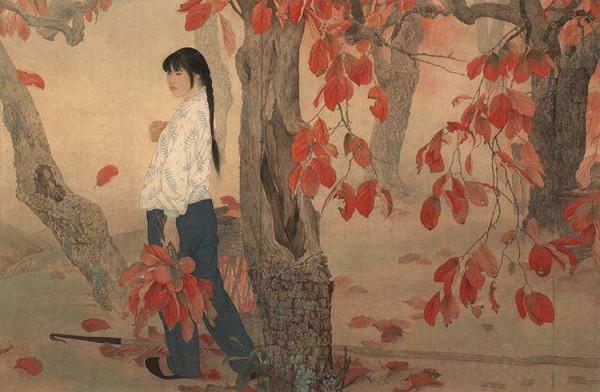 大器早成何家英,以工筆人物畫展現女性美,年度成交1800萬 大器早成何家英,以工筆人物畫展現女性美,年度成交1800萬