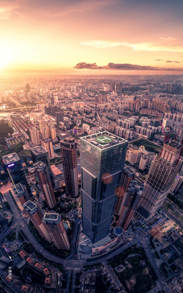 中國面向東盟的核心城市—南寧！CBD核心區，5座摩天樓引領天際線