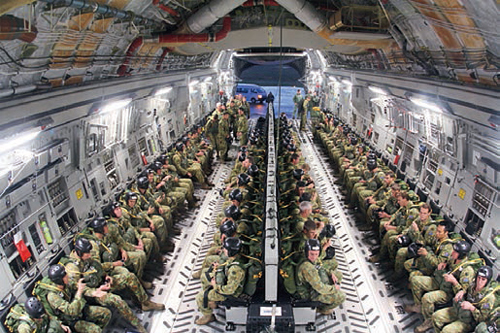 實力！美國戰略空運能力讓人吃驚