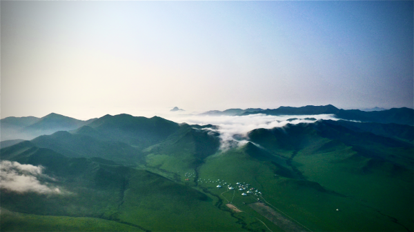 夢境草原的四大奇觀之霧海草原