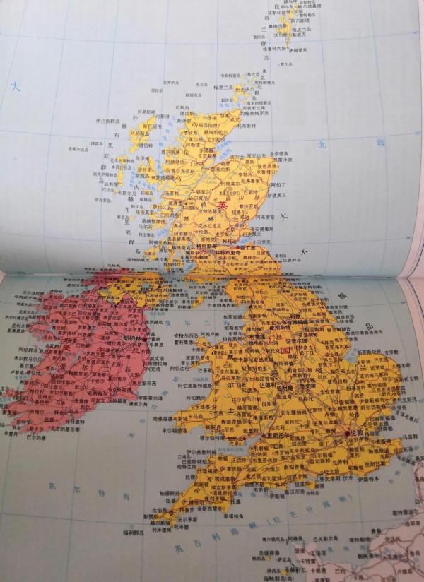 世界地圖變遷史—歐洲英國 世界地圖變遷史—歐洲英國