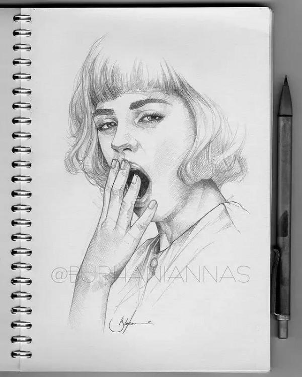 大師的瘋狂繪畫線條、美麗的線條