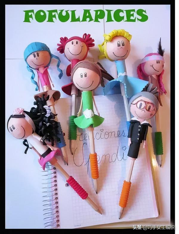媽媽用這個方法改造廢舊的筆套，孩子再也不捨得扔掉舊筆了