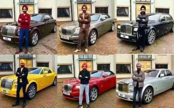 印度富豪跟人打賭：1條頭巾配1輛勞斯萊斯，7天不重複，結果如何