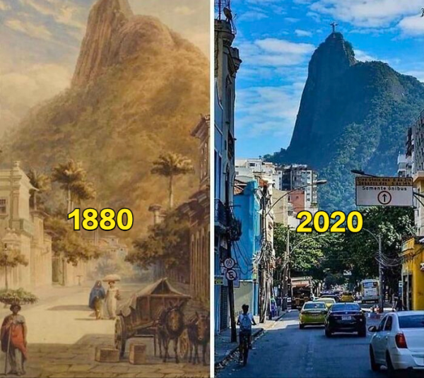 94張罕見的世界景點歷史與現在的對比照，每一張都是歷史的縮影