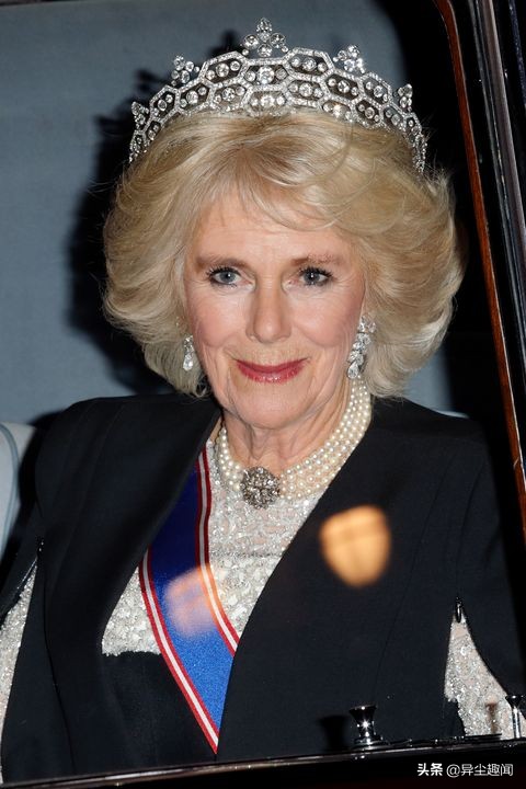 康沃爾公爵夫人卡米拉佩戴閃閃發光鑽石首飾的19張照片 康沃爾公爵夫人卡米拉佩戴閃閃發光鑽石首飾的19張照片