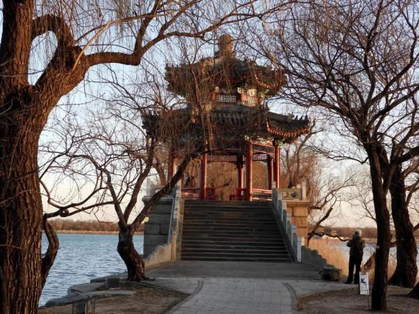 初冬頤和園 西堤觀六橋