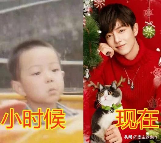 明星小時候VS現在，朱一龍奶萌，肖戰可愛，看到歐陽娜娜：抱走了