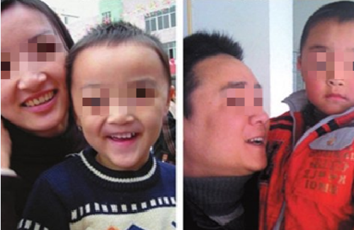 3歲男童被拐3年，人群中認出親生父親，跑過去緊緊抱住父親不撒手