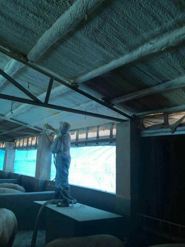 彩鋼瓦頂棚保溫聚氨酯發泡機 硬泡泡沫噴塗裝置