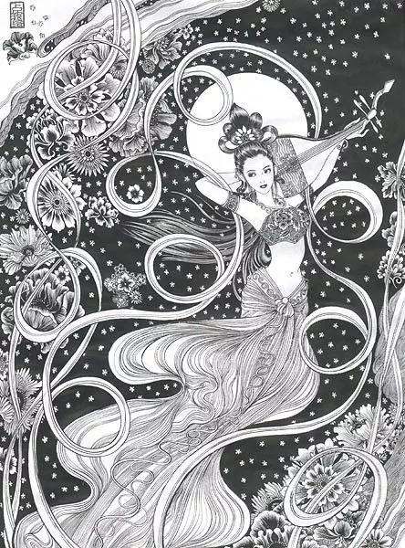 著名插畫師盧波作品欣賞