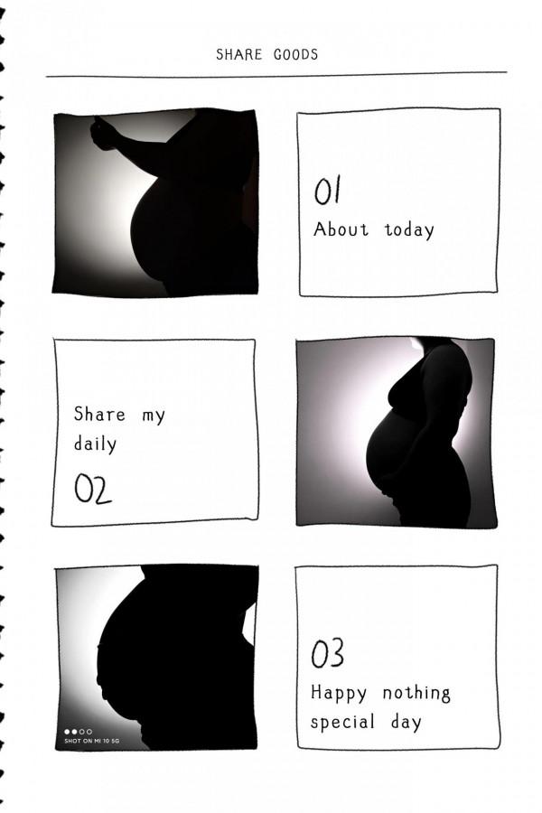 卸貨倒計時，整個孕婦照