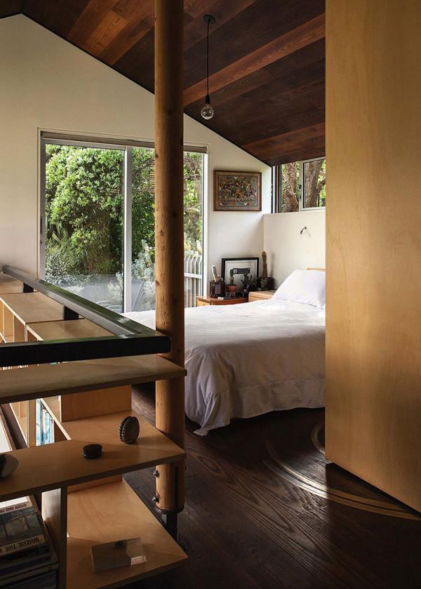 建築師在紐西蘭50平米的生活、工作和休閒的小房子