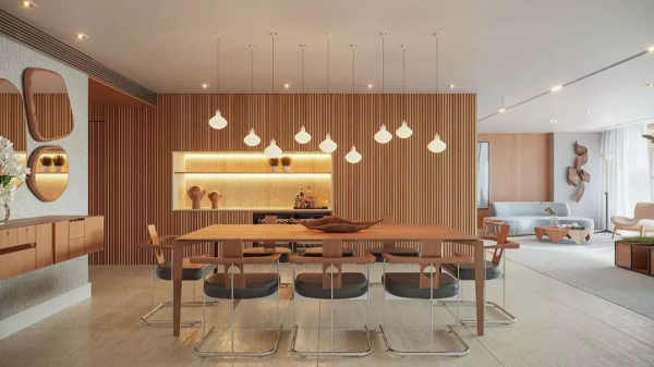 只有 6 層的小公寓,卻是一層一戶的大平層 只有 6 層的小公寓,卻是一層一戶的大平層