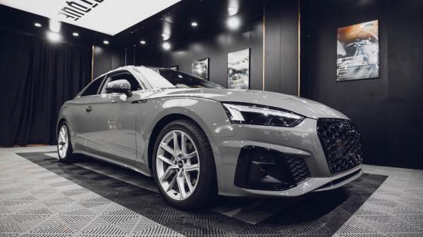 蘇州無二汽車貼膜丨奧迪A5改色冰梅粉