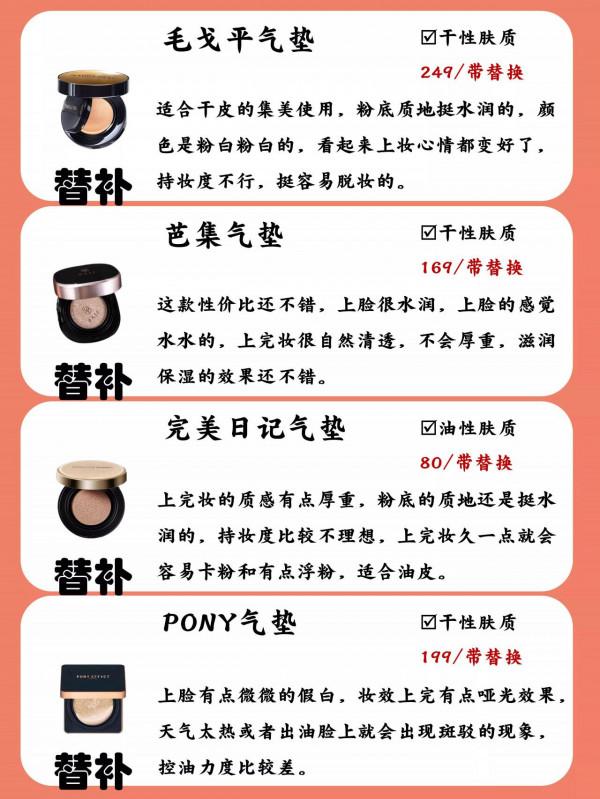 這些氣墊你知道嗎？