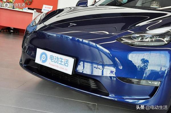 運動型大空間純電SUV 實拍特斯拉Model Y國產版