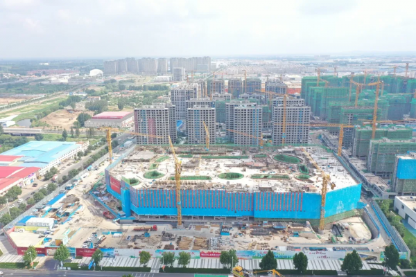 收穫城市新地標！中建八局多個專案迎來封頂時刻