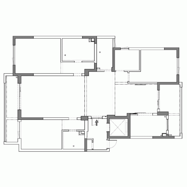 爾 間 | 180㎡南北通透+超長中島餐桌,淺色系現代輕奢 爾 間 | 180㎡南北通透+超長中島餐桌,淺色系現代輕奢