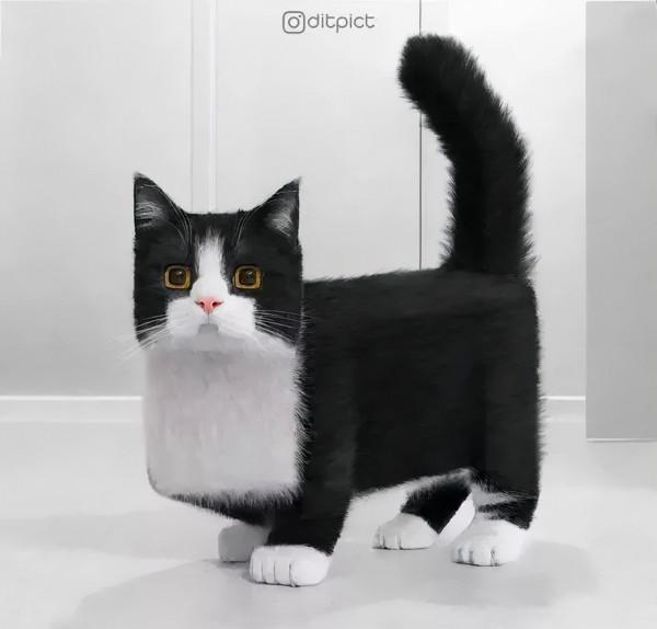 救命!國寶熊貓困在PS裡面了 救命!國寶熊貓困在PS裡面了