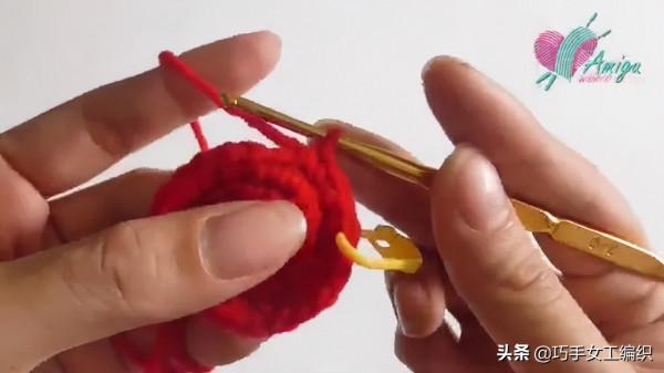 用零線就把蔬菜水果鉤得如此逼真，比新鮮的還要美