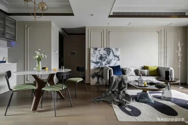 現代主義框架下，溫潤精緻的浪漫輕法式居所