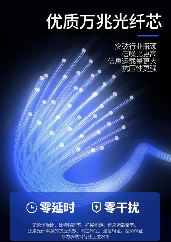 8K時代來臨,開博爾五代萬兆光纖HDMI 五代2.1解鎖新體驗 8K時代來臨,開博爾五代萬兆光纖HDMI 五代2.1解鎖新體驗