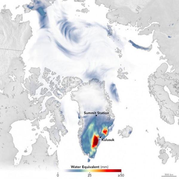 格陵蘭島遭遇異常降雪 標誌極端融化季節結束