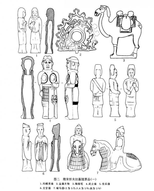 陝西長安隋宋忻夫婦合葬墓清理簡報 陝西長安隋宋忻夫婦合葬墓清理簡報