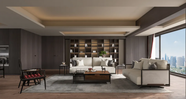 東方薈全案家居賞析丨低飽和度裝修太迷人了