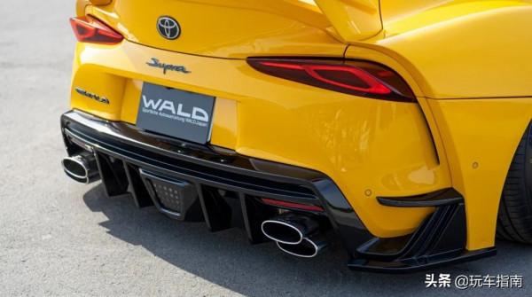 豐田SUPRA國內加價10萬，車主改裝寬體套件，神似法拉利F1戰車