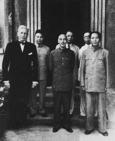 珍貴！重慶談判老照片