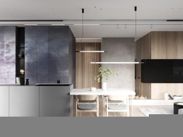 開放式佈局空間!112平現代風格家居裝修設計 開放式佈局空間!112平現代風格家居裝修設計