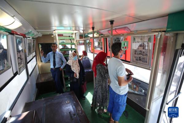 阿爾及利亞流動博物館展示獨立鬥爭圖片