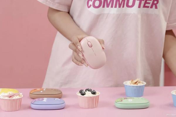 桌面上的精巧萌物—雷柏M650滑鼠多彩圖賞