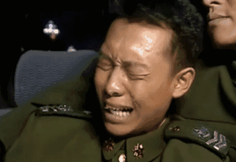 同樣演軍人哭戲，黃景瑜、肖戰、張譯、王寶強放一起，差別出來了