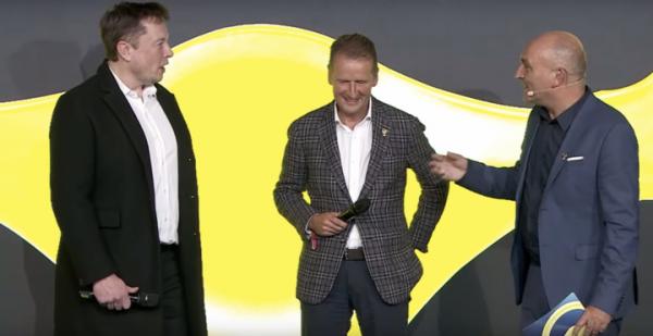 大眾CEO竟是";特吹";?迪斯:很欣賞馬斯克,目標2025年超越特斯拉 大眾CEO竟是";特吹";?迪斯:很欣賞馬斯克,目標2025年超越特斯拉