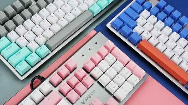 雷柏V530防水背光遊戲機械鍵盤簡評：多配色，好效能