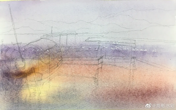 川美畢業的水彩大師，筆下繽紛的花卉、極致的風景靜物，張張迷人