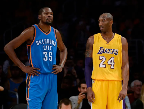 杜蘭特對所有巨星紀錄，現役對戰庫裡勝率最高，最大剋星是詹姆斯