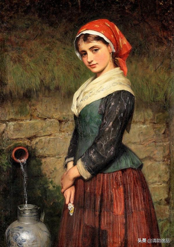 英國藝術家C.S. Lidderdale油畫作品欣賞