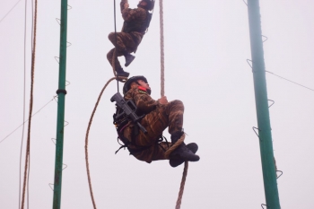 組圖｜冬季大練兵，“燃”起來