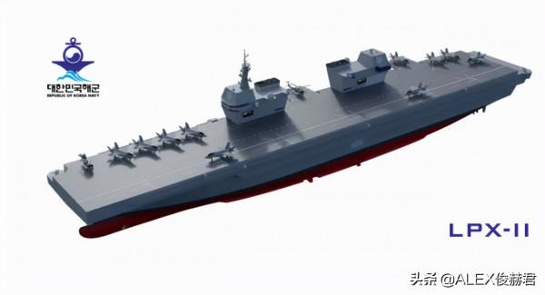韓國新航母預算被砍到“一折”：從72億韓元到不足300萬元