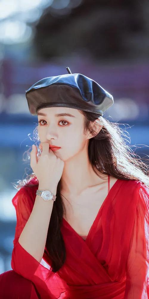 分享一組趙麗穎的美照桌布