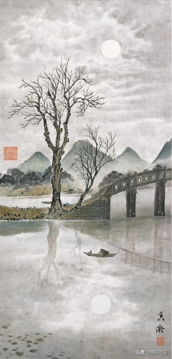 藝術家何香凝作品欣賞