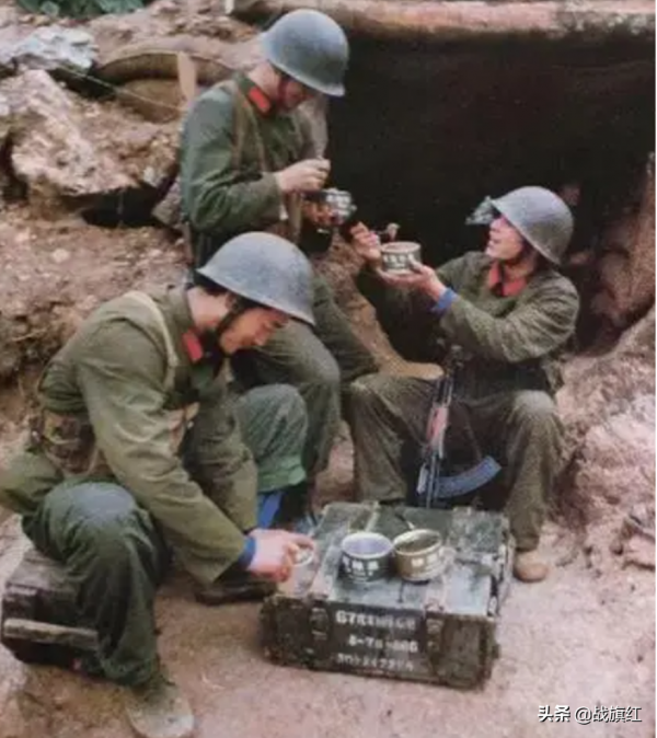 對越還擊，豬肉罐頭並不受歡迎，老兵回憶：膩得舌頭打滑