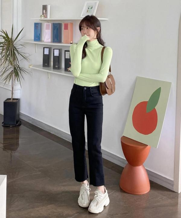 秋天牛油果綠怎麼搭配好看